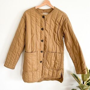Everlane cotton quilted jacket size M